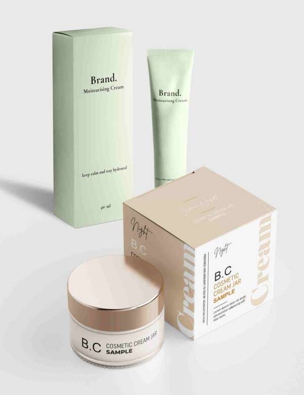 Ilustrasi gambar Box Kosmetik